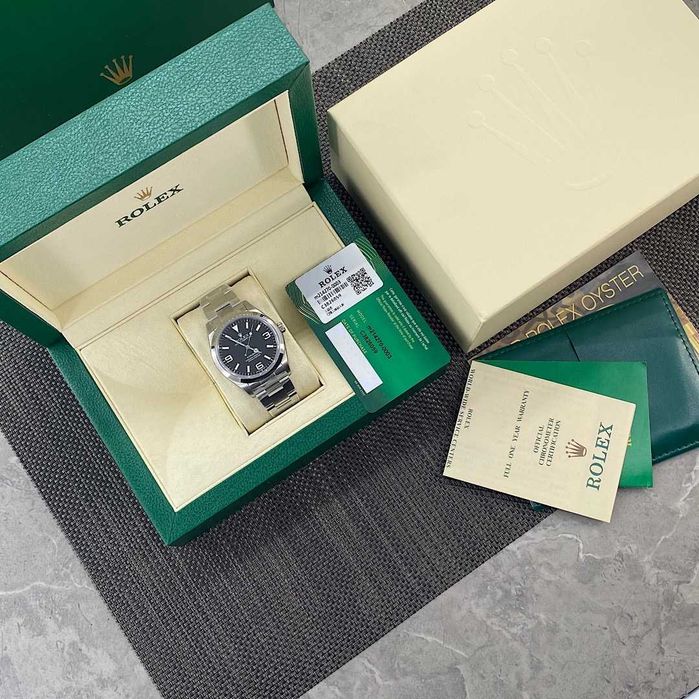 Rolex Explorer NOVO na caixa (com documentos)