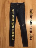 Hollister High Rise Jean Leggins W23 L26, 00S, spodnie 155cm