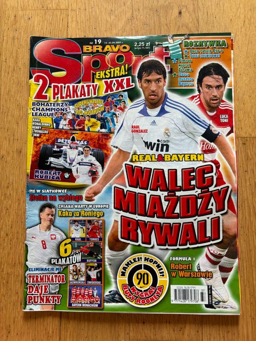 Bravo Sport Gazeta czasopismo 2007 numer 19