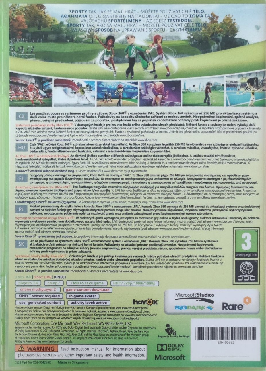 Kinect sports season two
