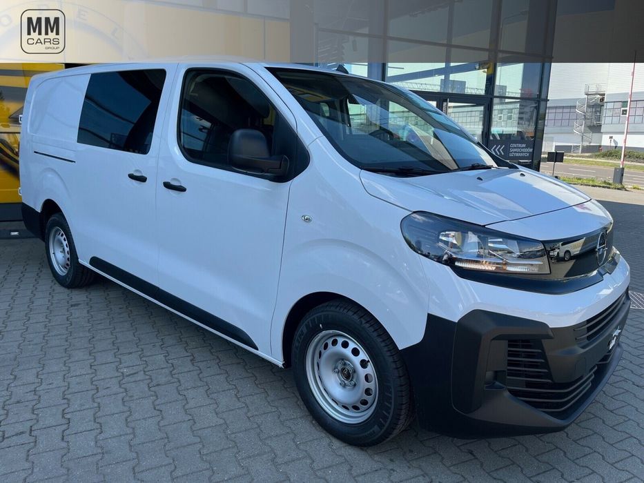 Opel Vivaro Furgon Brygadowy Extra Long 2.0d 144 KM MT6  Furgon Brygadowy Extra Long 2.0d 144 KM MT6 6-miejscowy
