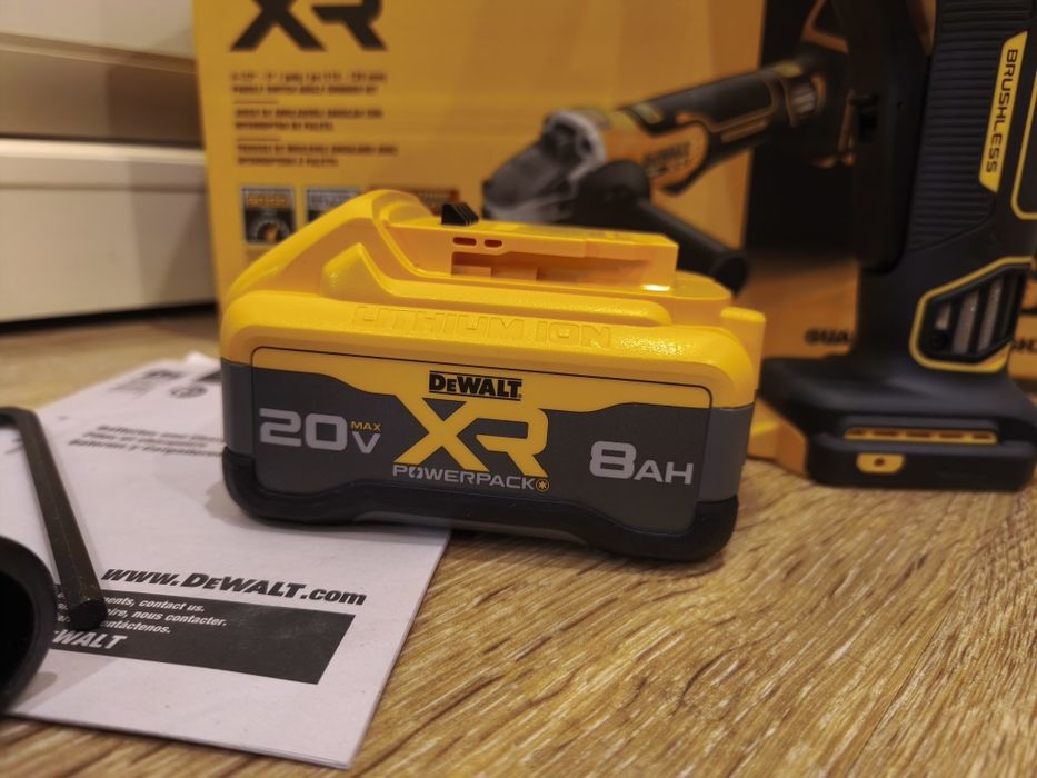 Dewalt 20v Brushless motion DCG410-416-405 болгарка безщіткова