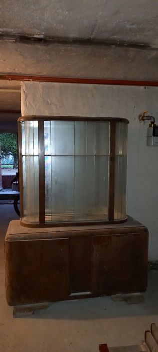 Kredens bufet z nadstawką lata 50. do renowacji