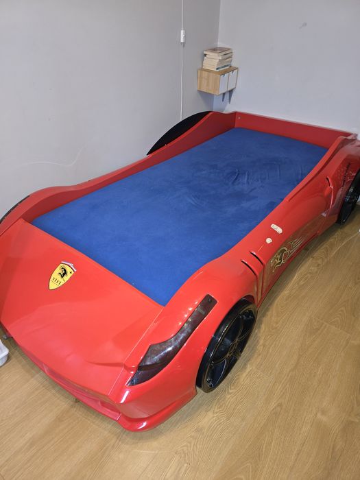 Łóżko 190x90 samochód auto kluczyk muzyka dźwięki