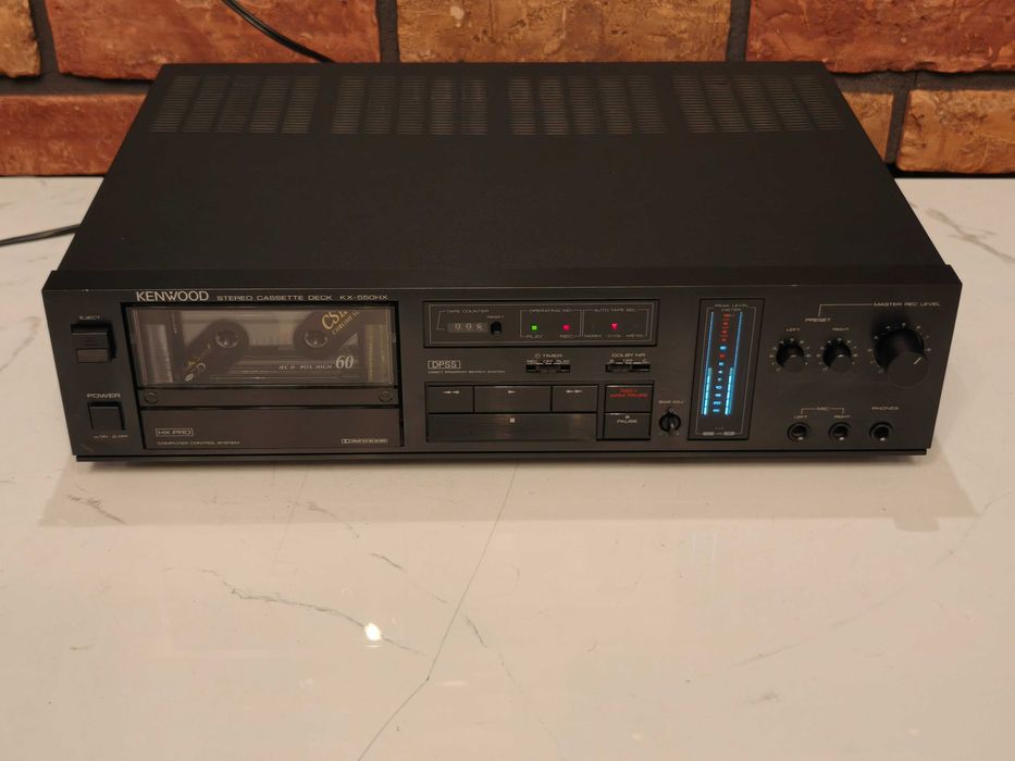 KENWOOD KX-550HX Znakomity deck VINTAGE