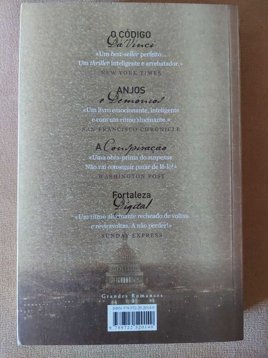 Livro O Símbolo Perdido - Dan Brown