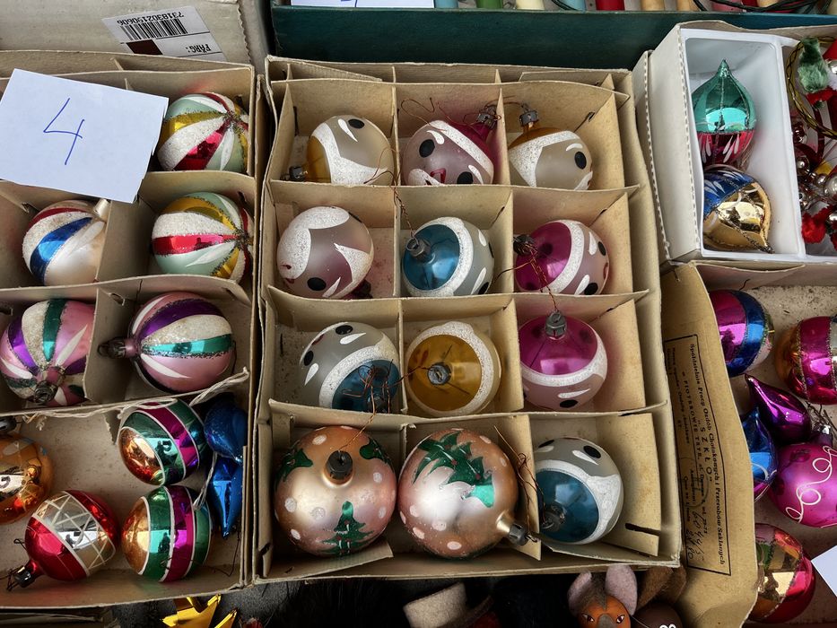 Bombki PRL Różne cena za szt