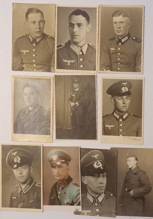 Militaria De Trincheira III Reich Wehrmach Fotospostais