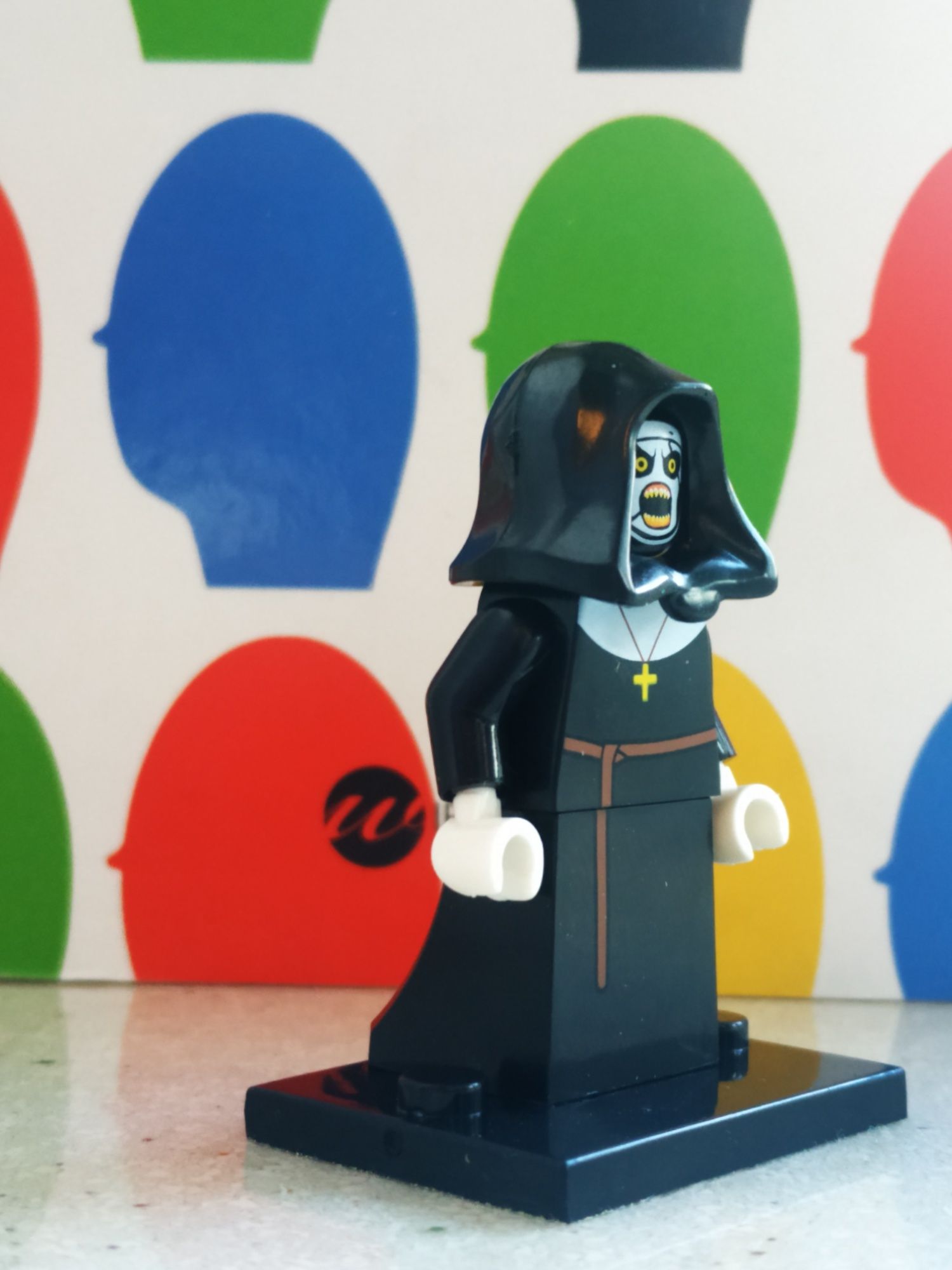 Zakonnica, The Nun, Valak, minifigurka, klocki kompatybilne z LEGO