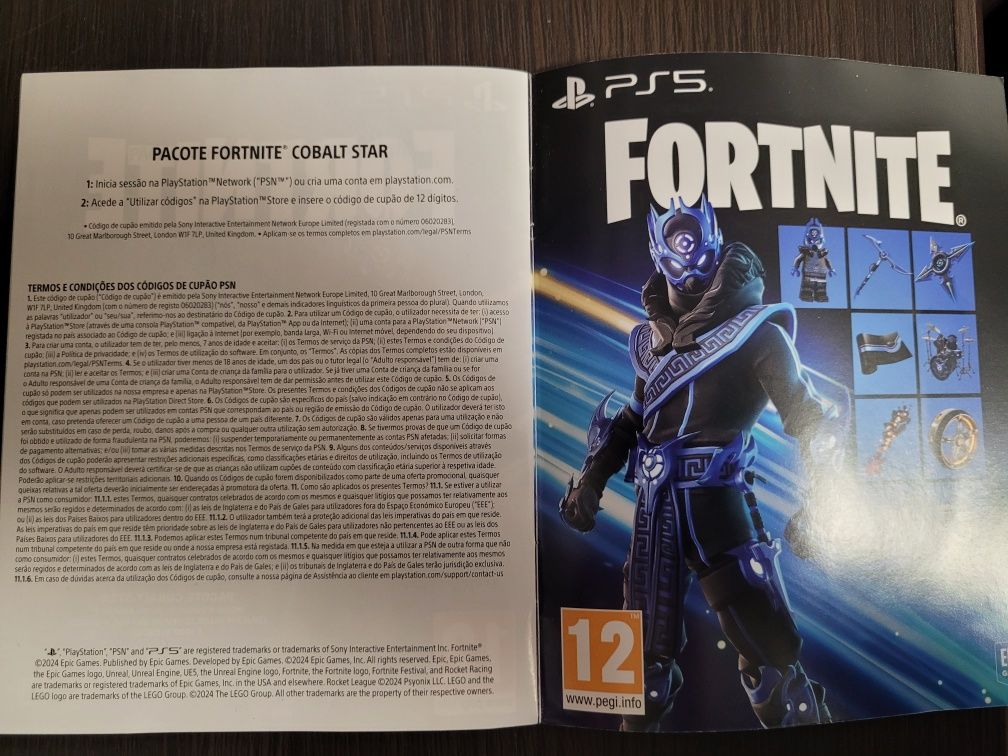 FORTNITE COBALT - Zestaw startowy - PS5 Bundle Key
