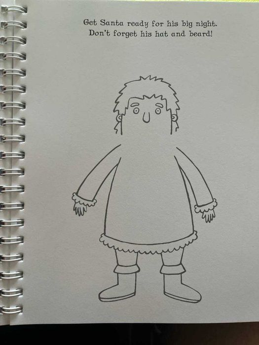 РІздвяна новорічна розмальовка книга на 160 стр.,тверда обкладинка