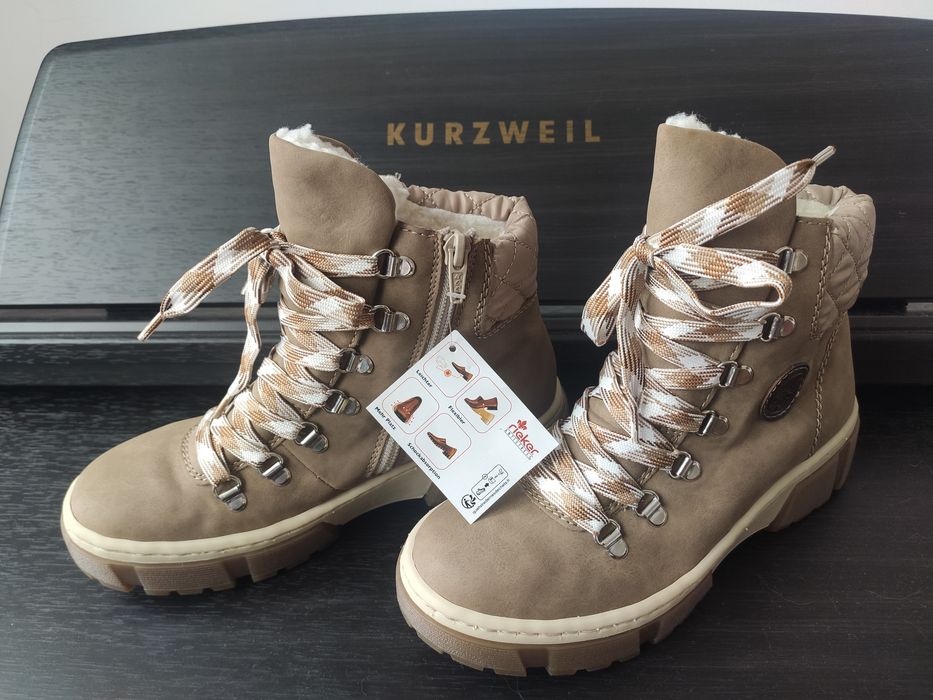 Чоботи зимові Rieker 36 розмір для дівчинки