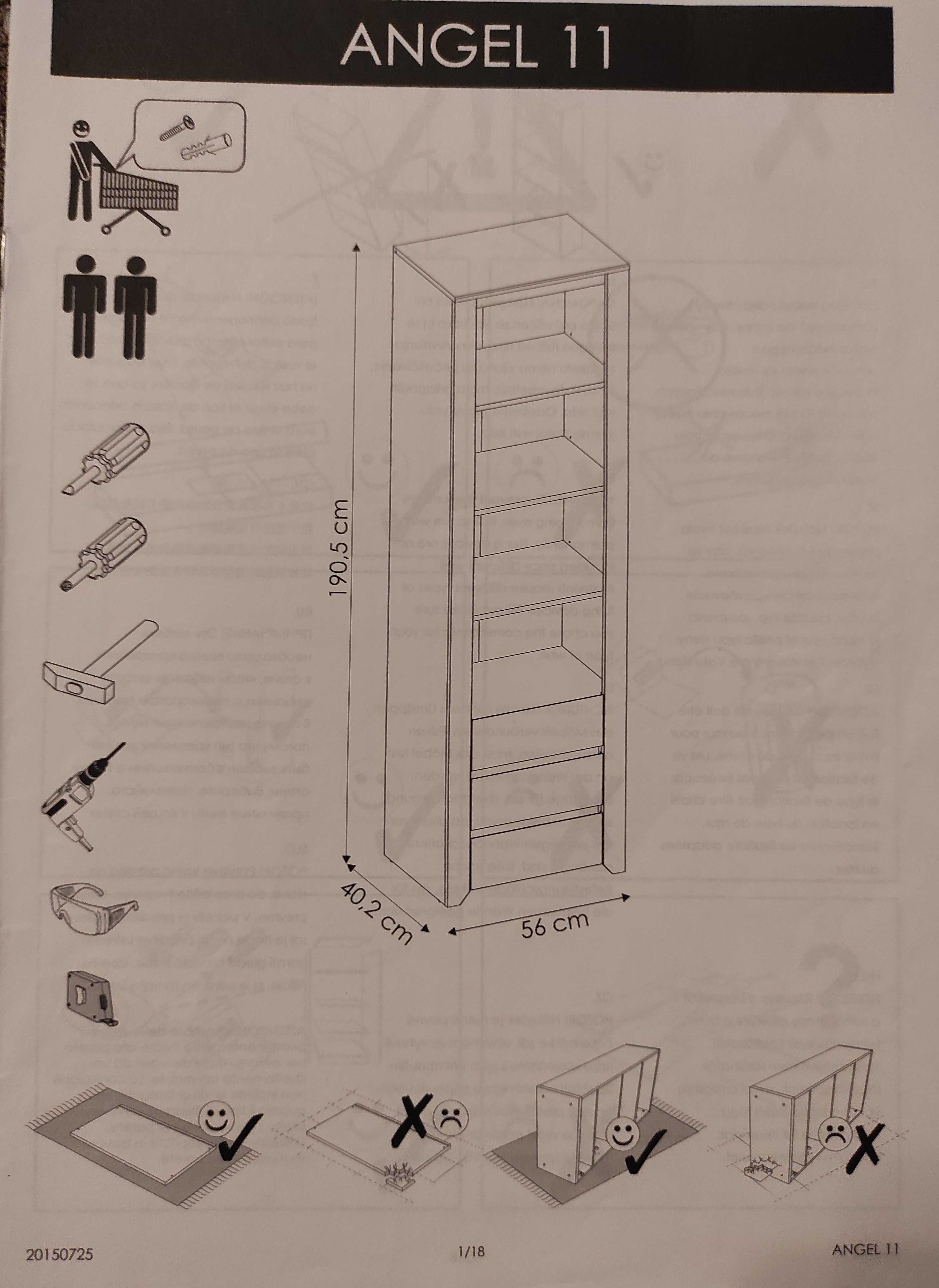 Komplet mebli system Angel z Ordom