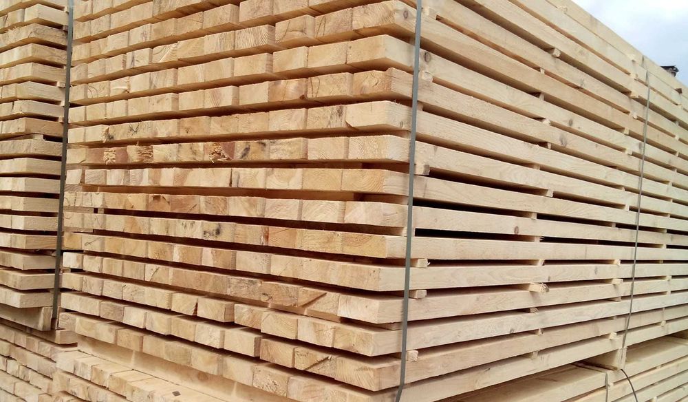 БРУС, Доска обрезная 25х100мм (длина 4,0м; 4,5м, 6,0м) ПИЛОМАТЕРИАЛЫ