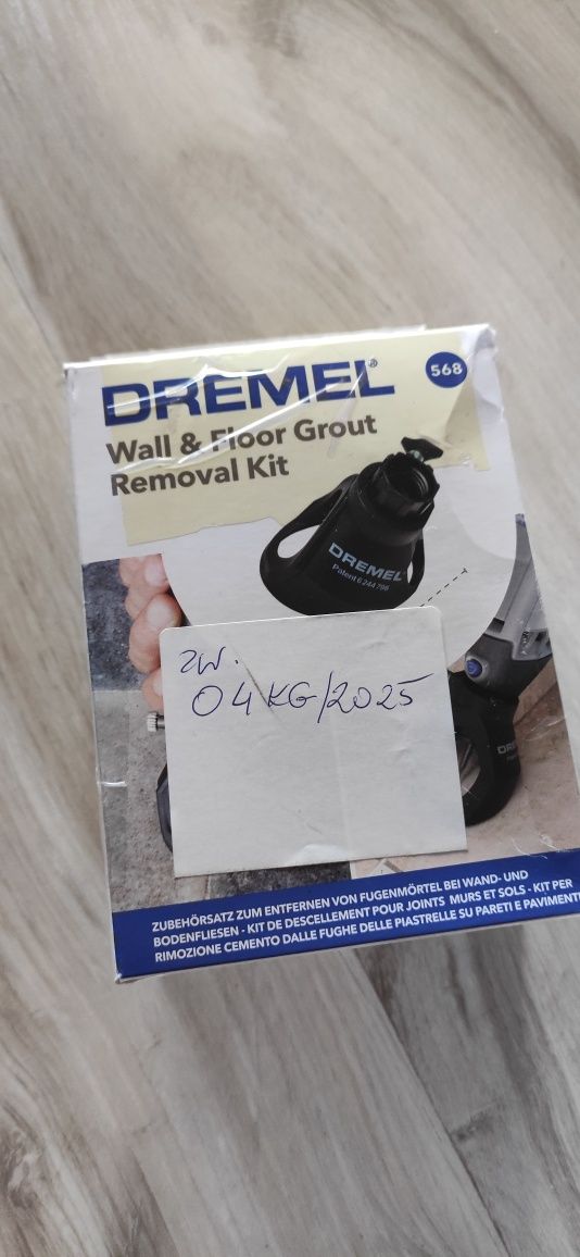 DREMEL 568 zestaw do usuwania fug przystawka frez szlifierki frezarki