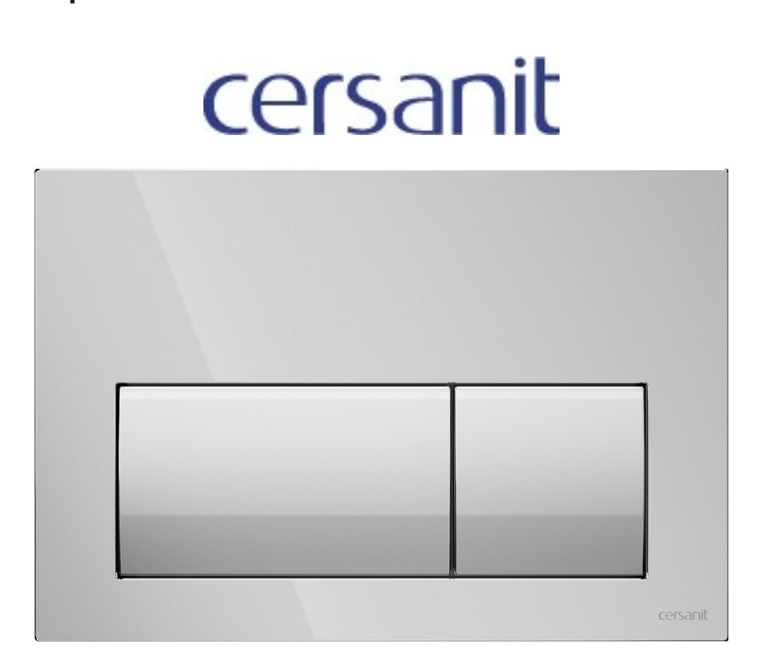 Przycisk WC Cersanit Mechaniczny Presto  Chrom błysk