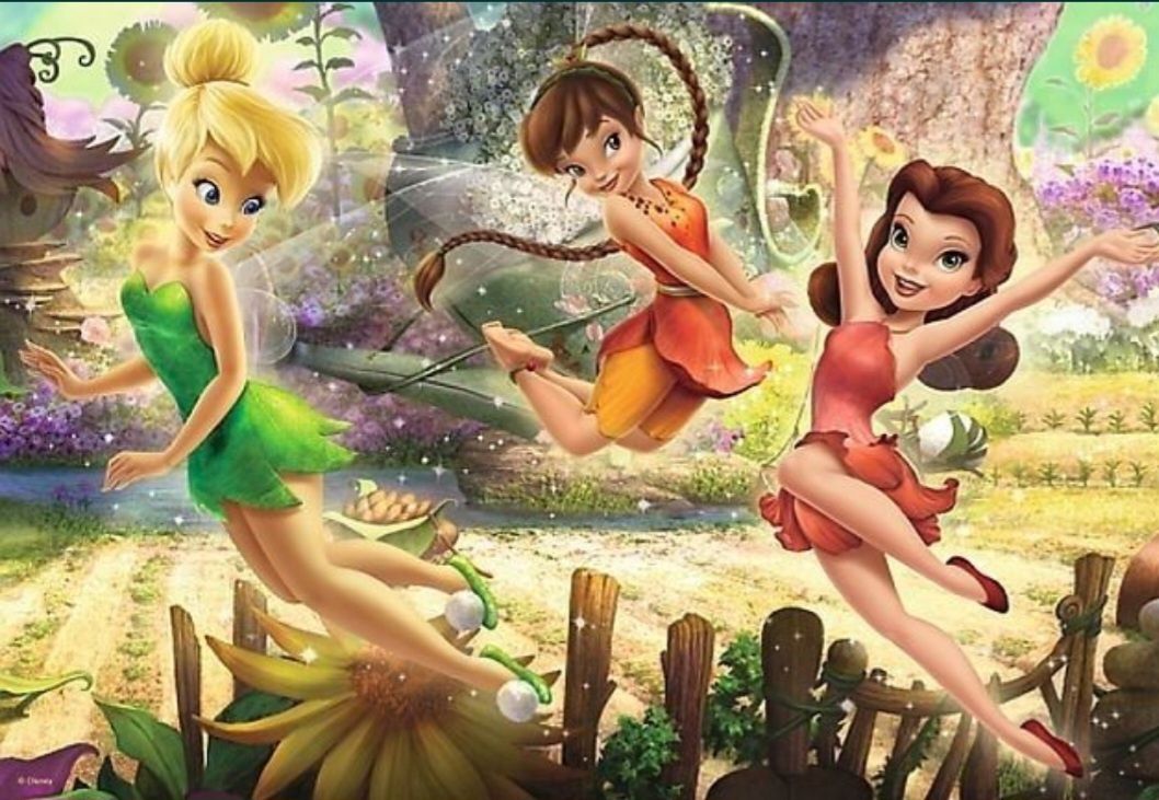 NOWE puzzle 160 Dzwoneczek Cynka Jelonka wróżki trefl Tinkerbell