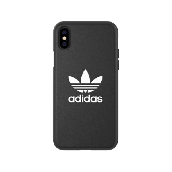 Etui Adidas OR Moulded Case Basic dla iPhone X/Xs - Czarno-Biały