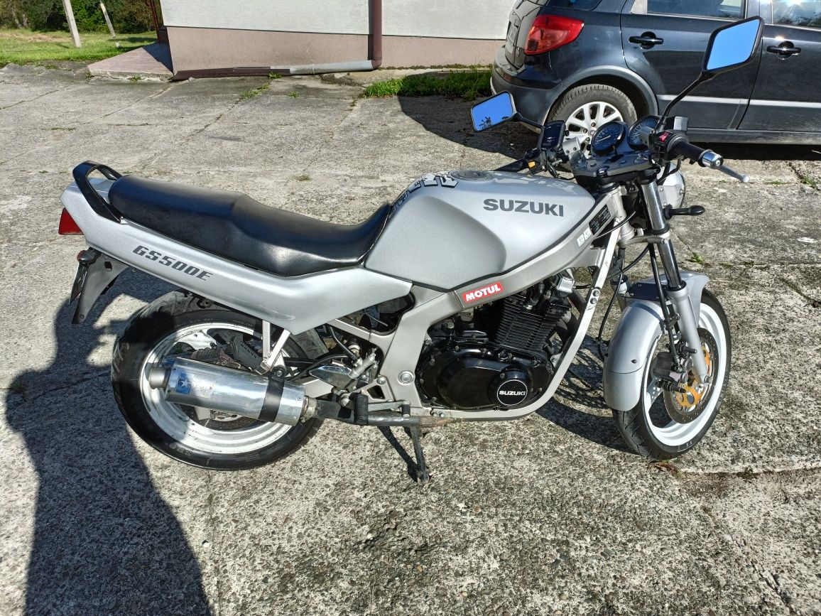 Suzuki GS 500E kat.A2 idealny stan