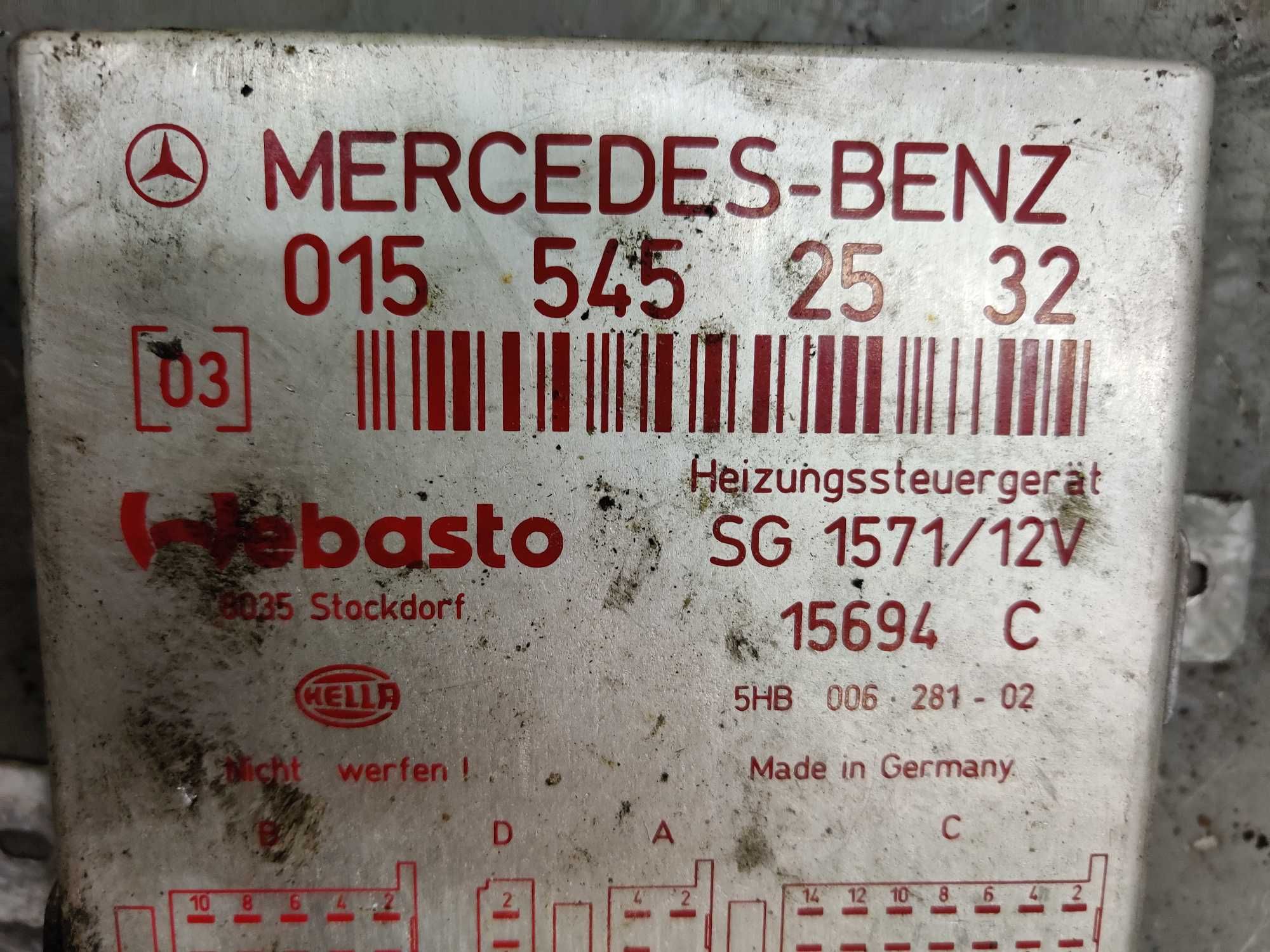 Mercedes S W140 Moduł Sterownik Webasto