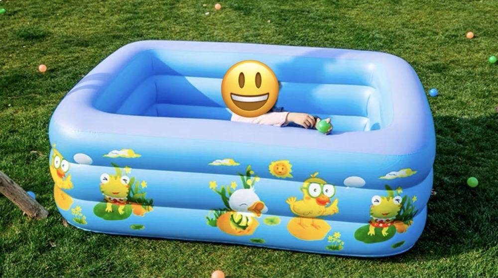 Дитячий надувний басейн