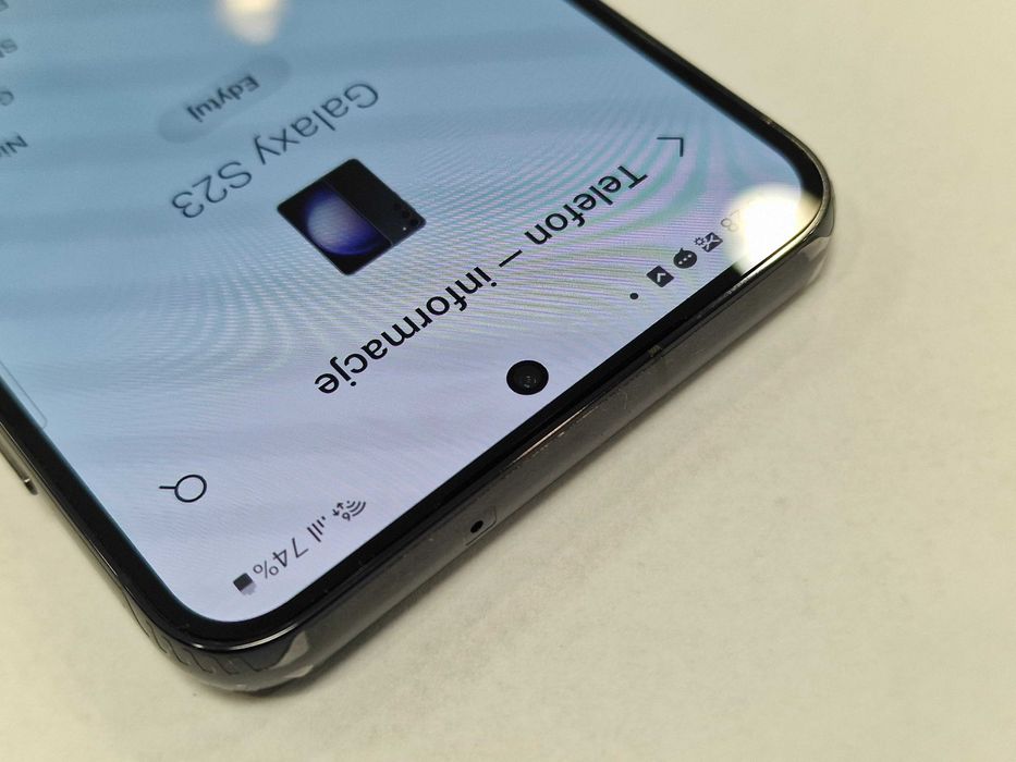 Samsung Galaxy S23/ 8GB/ 128GB/ Phantom Black/ Grade A + ładowarka