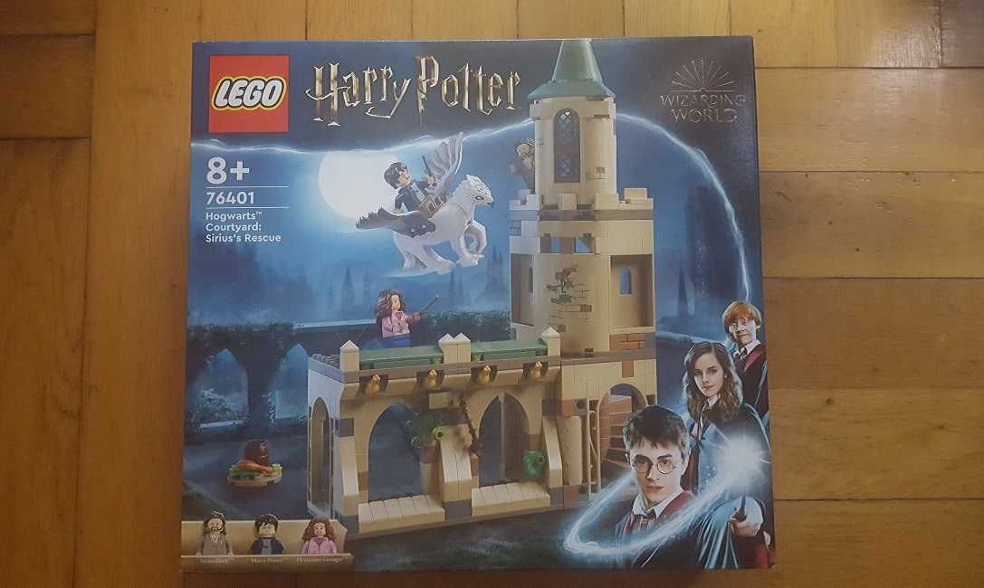 LEGO 76401 Dziedziniec Hogwartu na ratunek Syriuszowi Nowy zestaw Lego
