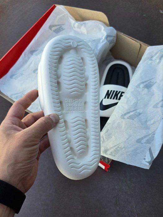Шльопанці Nike Air Foam Slide White Premium
