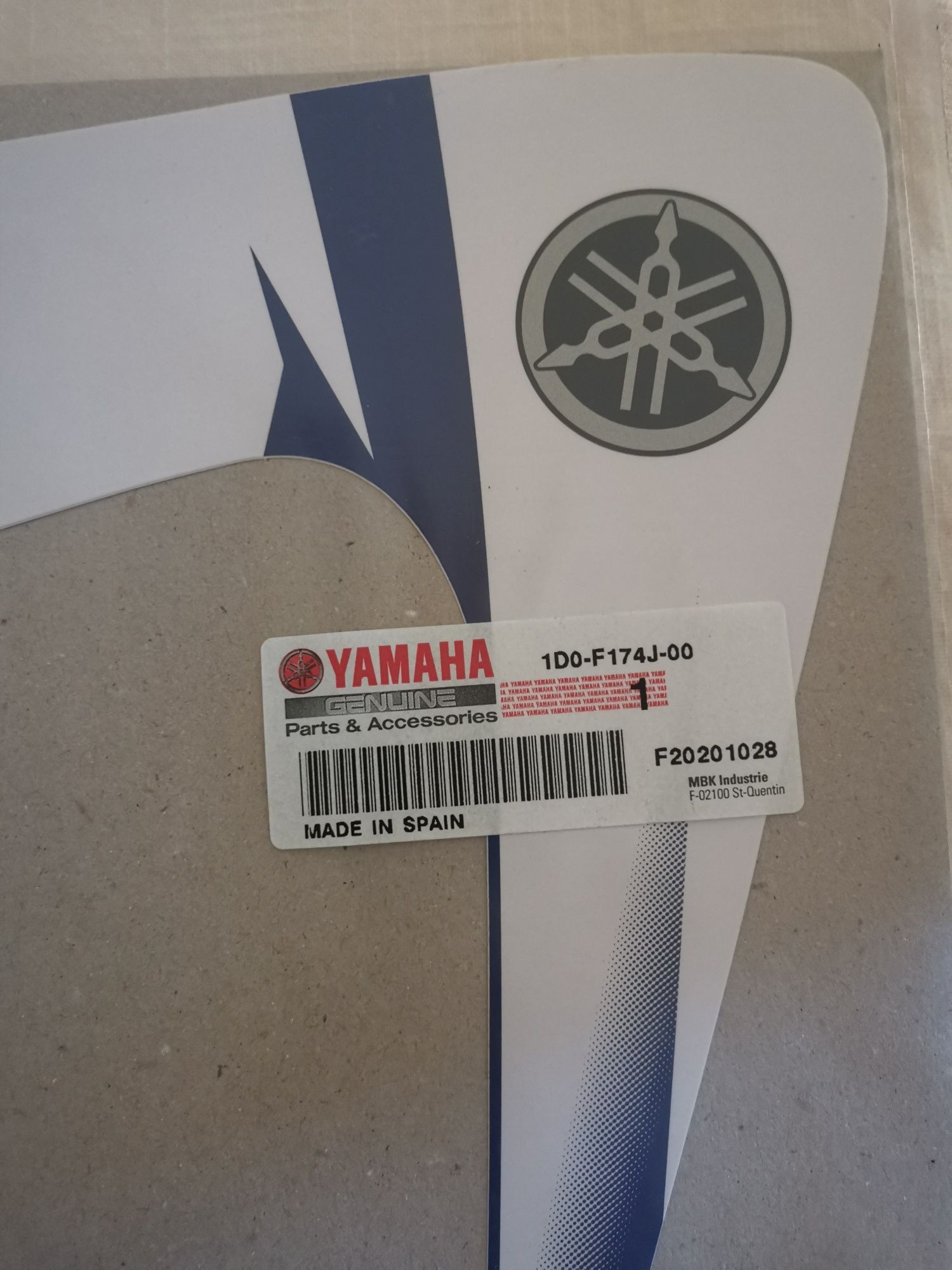 Yamaha dt 125 r autocolantes