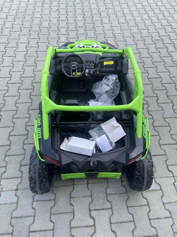 Auto Na Akumulator Buggy Can-am RS DK-CA0014X200 Watt 24 V Zielone