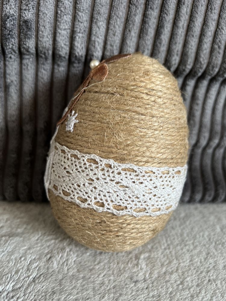 Jajko wielkanocne ręcznie robione Wielkanoc
