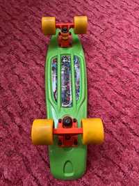 Пенні борд/Скейтборд Fish Skateboards 22.5" Green 57 см