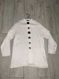Biała koszula oversize elegancka lekka Zara woman XS