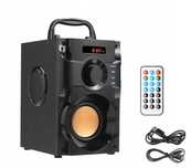 Głośnik przenośny Ruffberg Subwoofer głośnik Radio MP3 czarny 15 W
