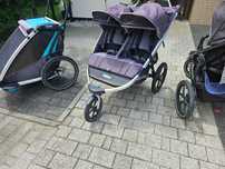 Wozek dzieciecy Thule Urban Glide 2 dwojka komplet gratis