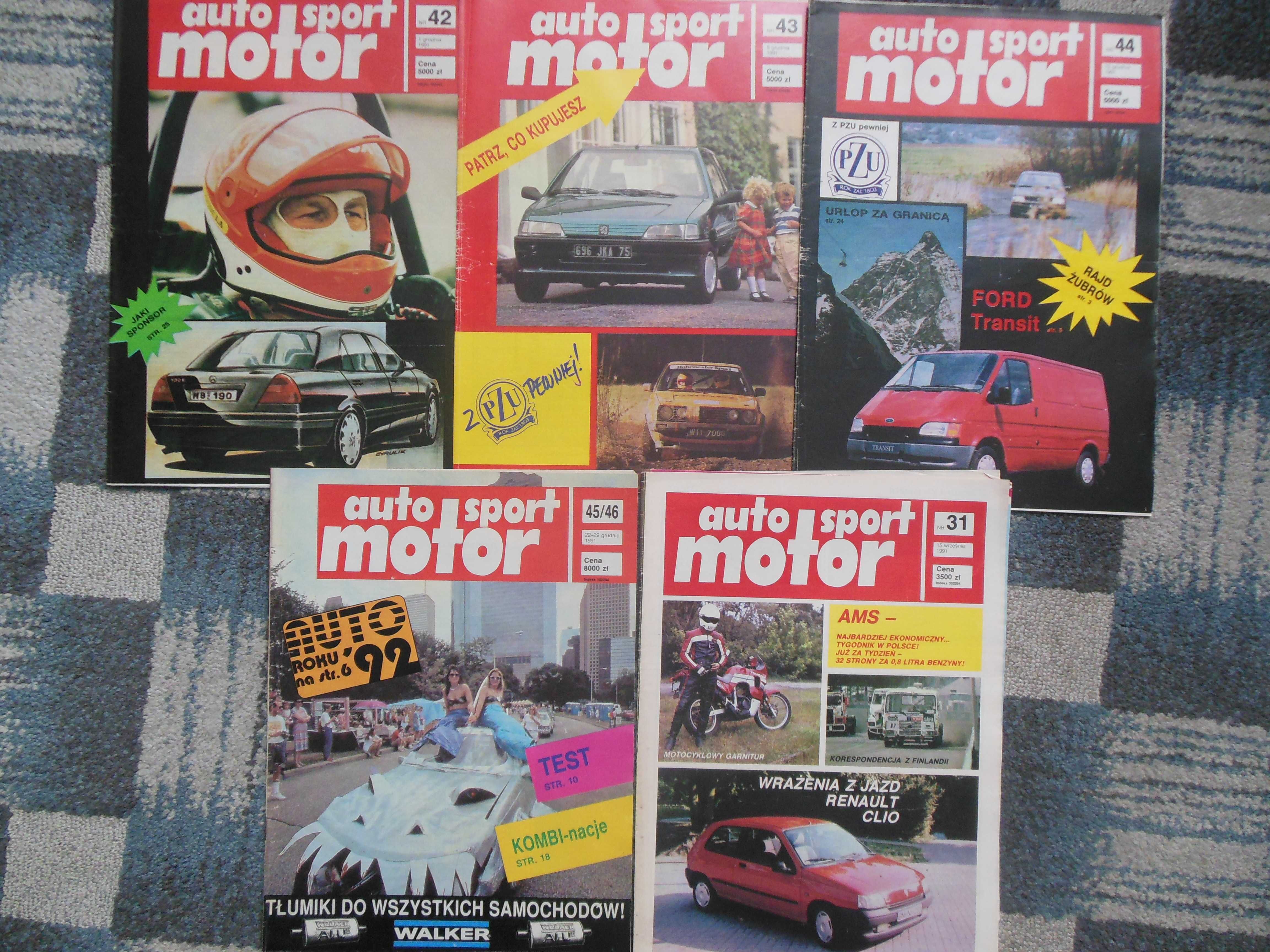 Gazeta  Auto Motor Sport 1991r.