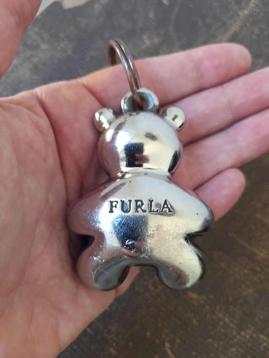 FURLA #acessório #porta-chaves #icónico urso da marca