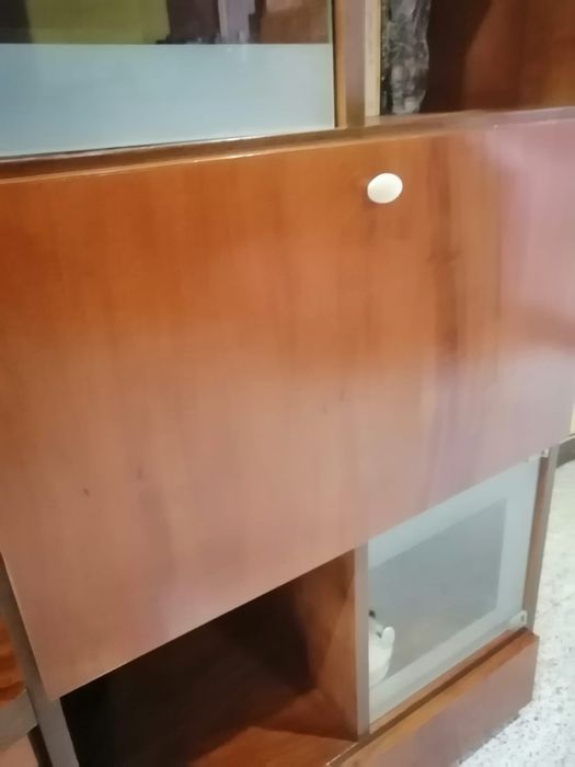 Conjunto Mobília Sala - Madeira de Cerejeira