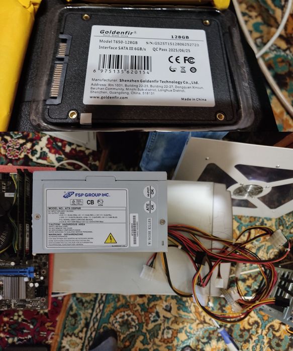 і5 3570,MSI h61M,8gbОЗУ,GTX-6502GbDdr5,FSP-350Wt,SSD128Gb(+250грн)опис