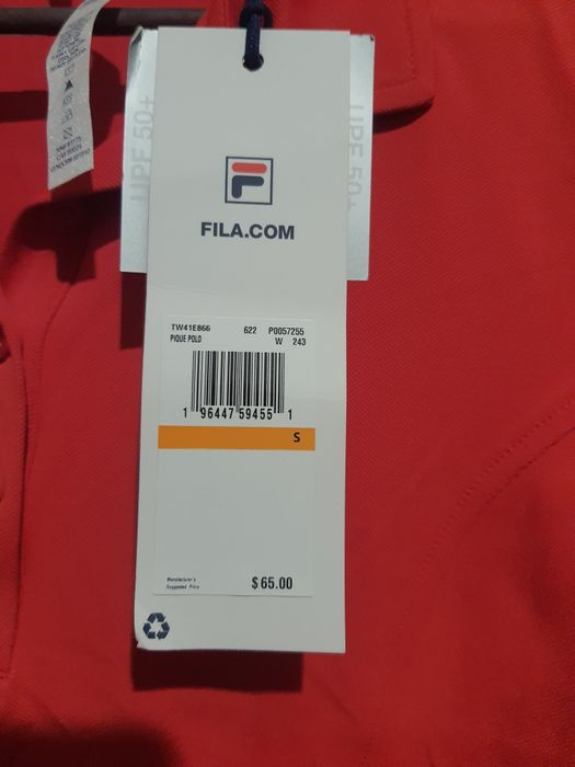 Фтболка поло помаранчева