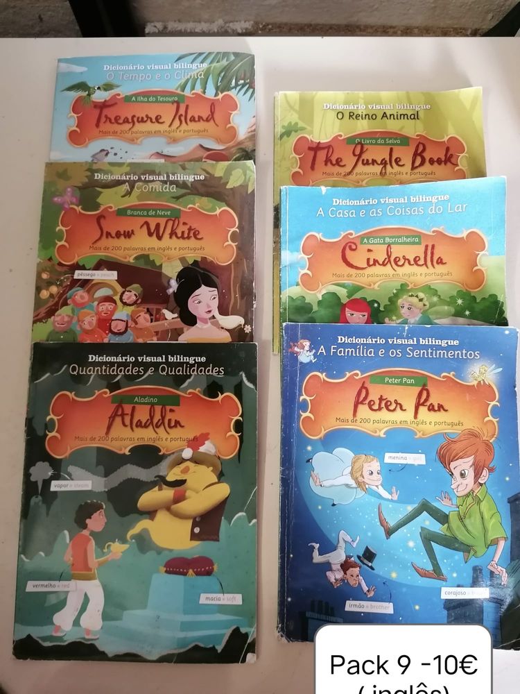 Packs de Livros Preço nas Fotos