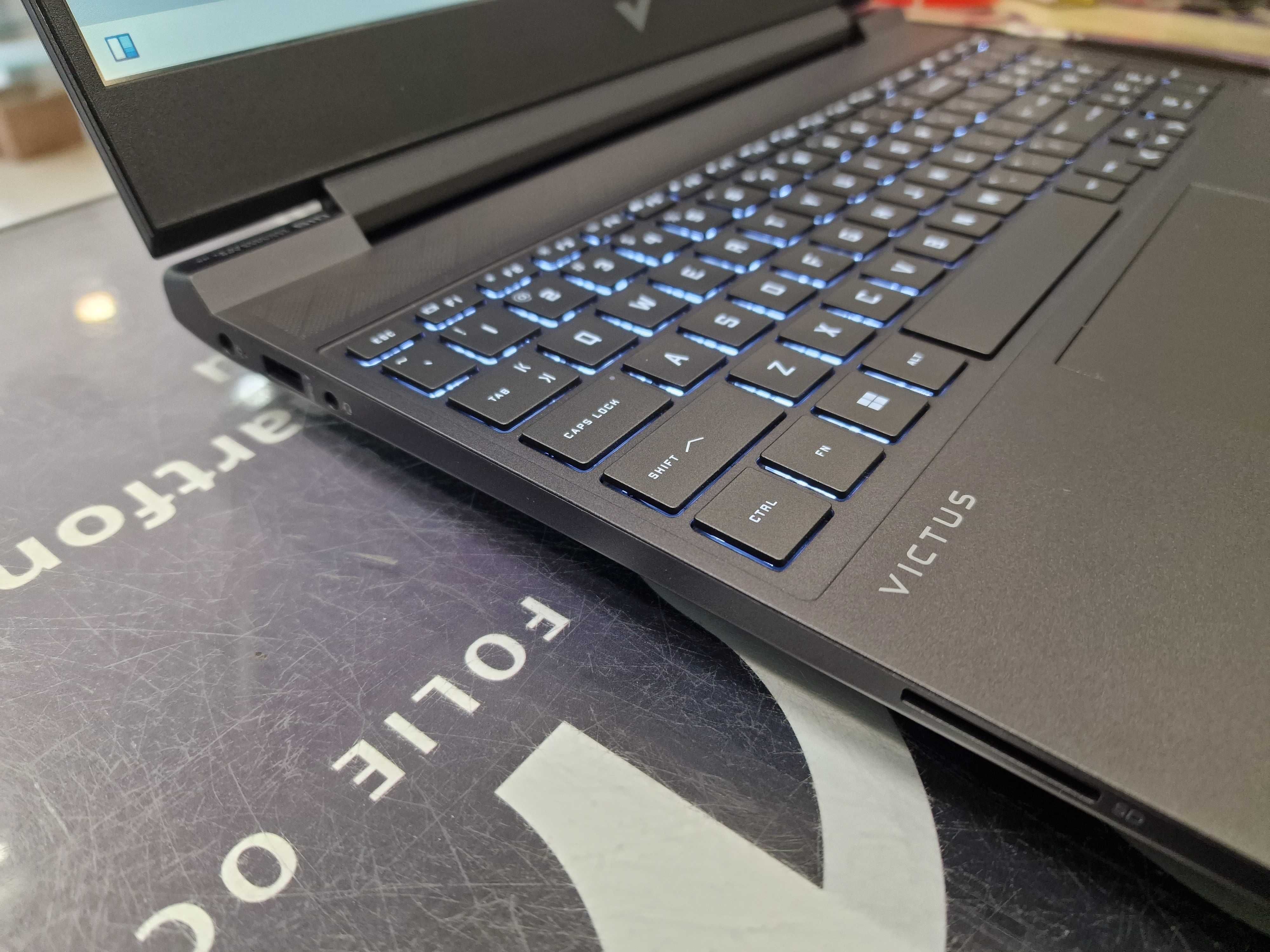 HP VICTUS 15-fb1013dx/ R5 7535HS/ 16GB/ 512GB/ RTX 2050 4GB/ czytaj