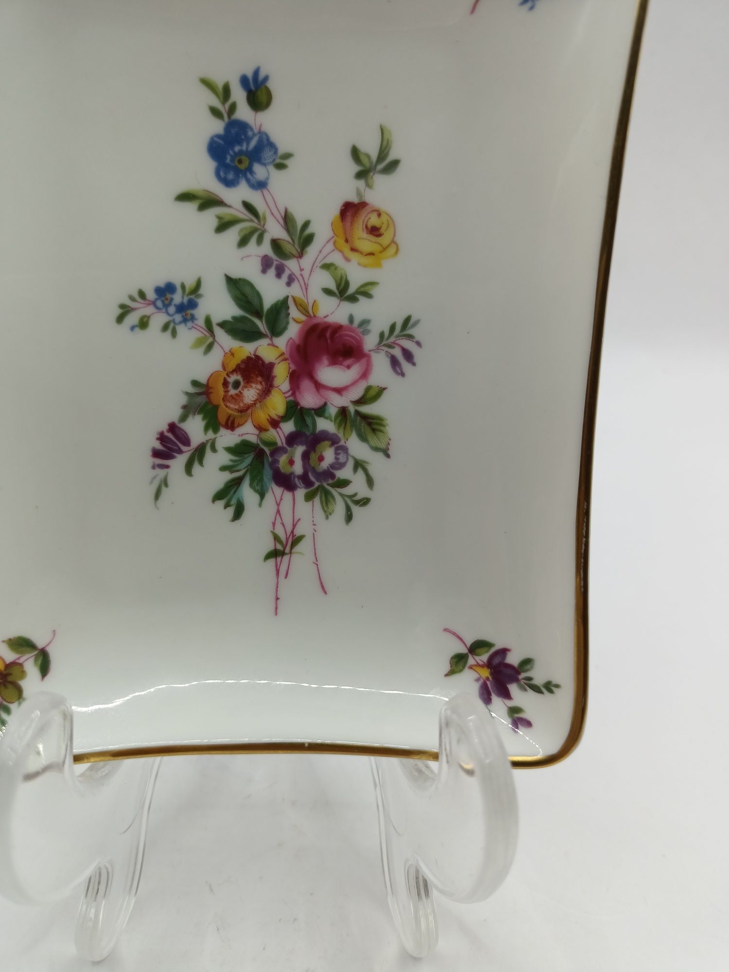 Podstawek talerzyk porcelana Minton Lilleken Anglia