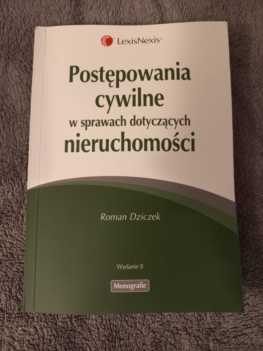 Postępowanie cywilne w sprawach dotyczących nieruchomości Dziczek