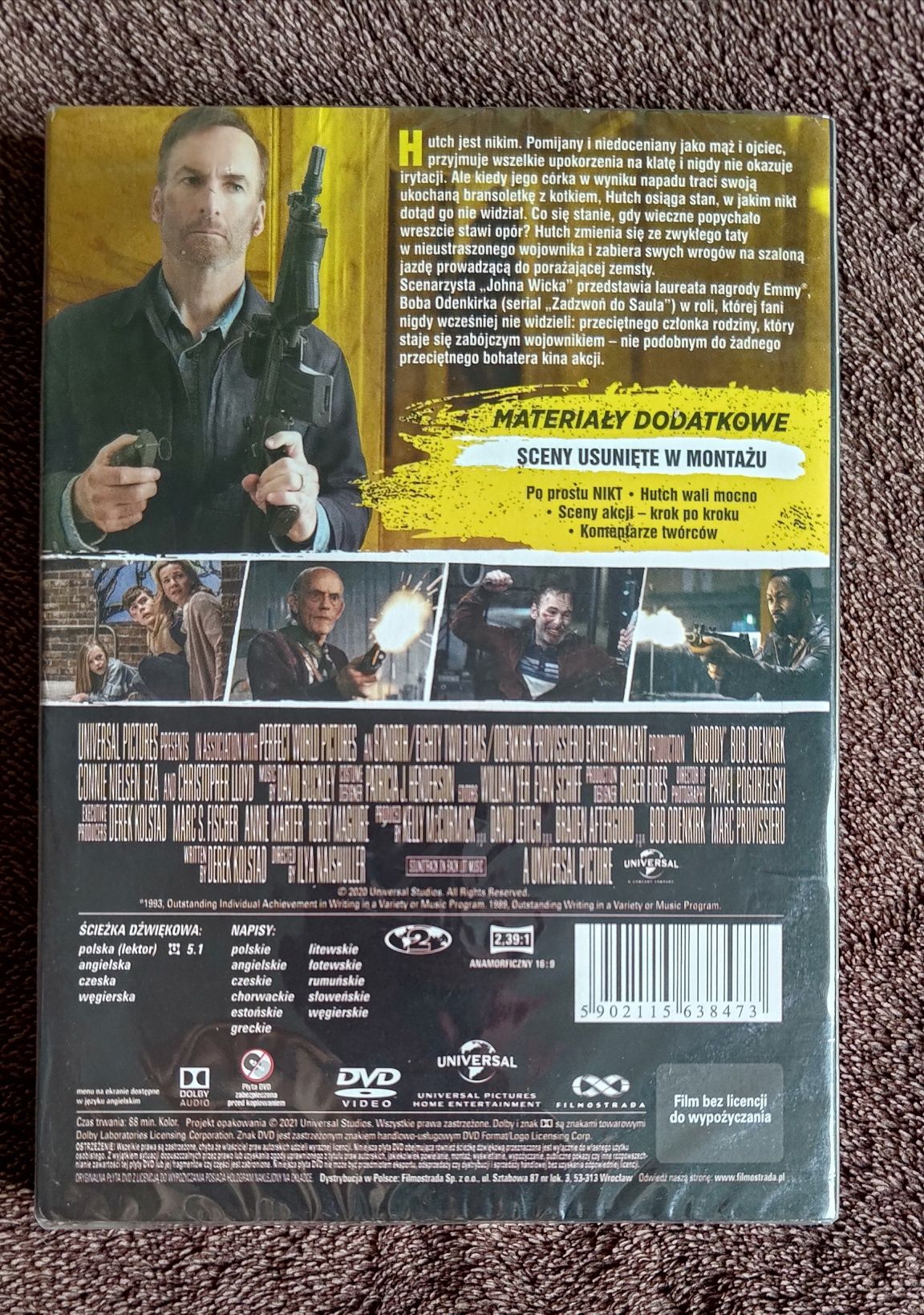 NIKT film dvd  Nobody 2021 Ilya Naishuller