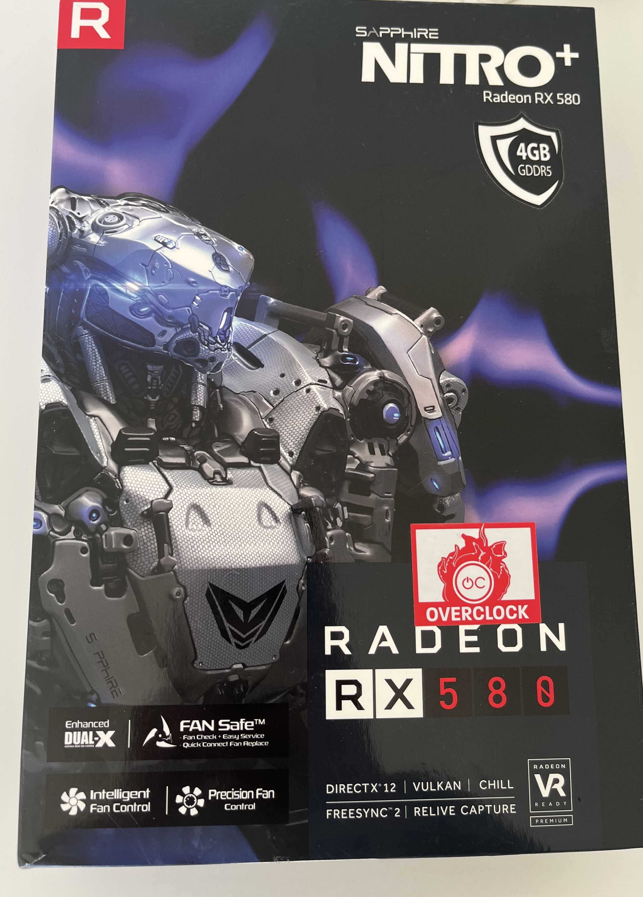 Karta graficzna Sapphire Radeon RX 580 NITRO+ 4 GB GDDR5