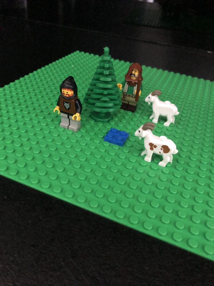 Oryginalna koza Kingdoms Castle Unikat + Koza biała Lego