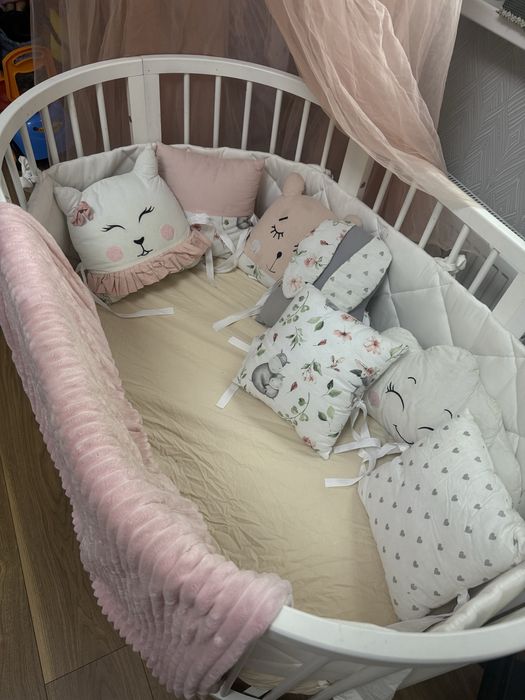 Ліжечко трансформер ліжко з маятником