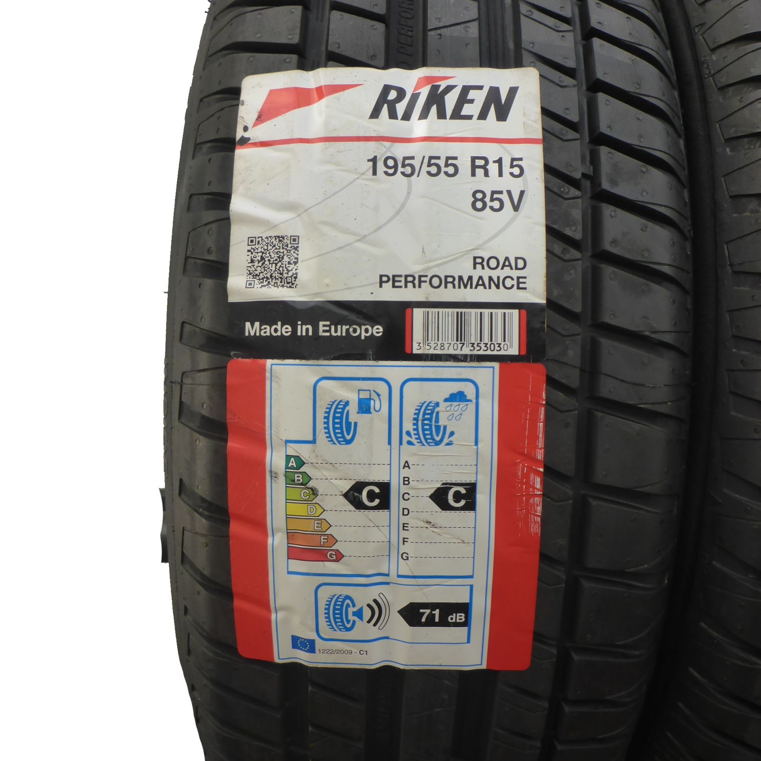 195/55/15 Riken 195/55R15 85V Road Performance Lato 2019