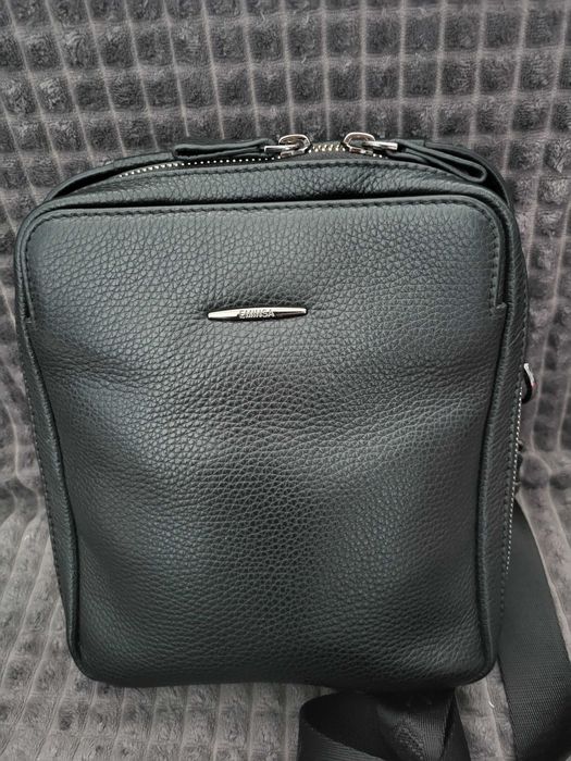 Шкіряна чоловіча сумка EMINSA